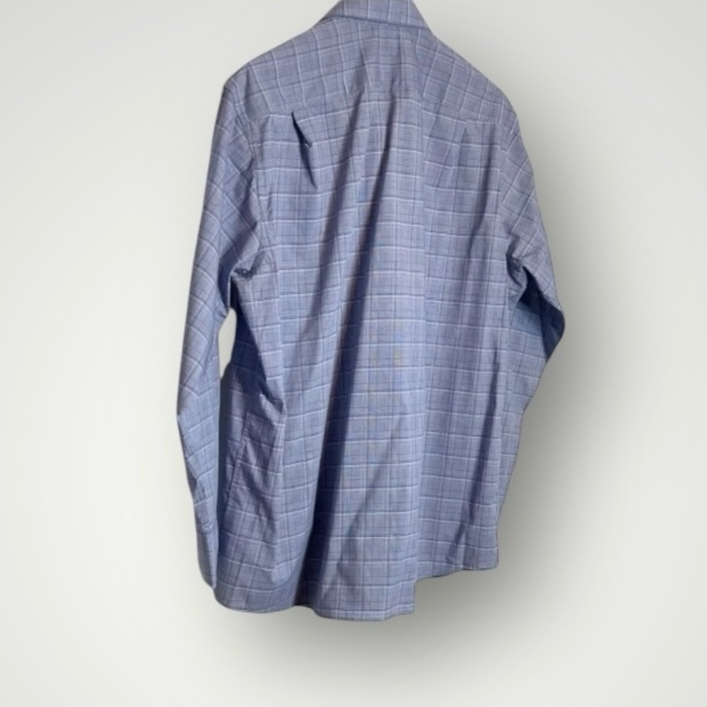 𝅺Tommy Hilfiger | Plaid Button Front Shirt Long Sleeve Regular Fit Wrinkle Free - Picture 5 of 9